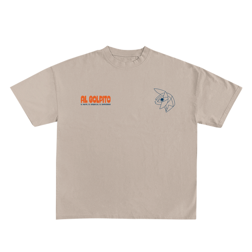 Camiseta "Al Golpito" - Sand