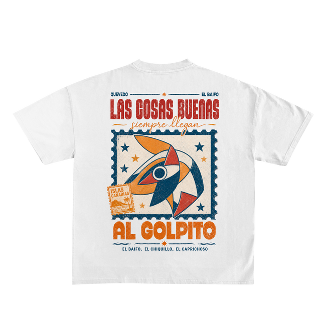 Camiseta "Al Golpito" - Blanca