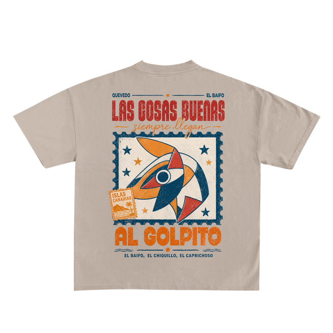 Camiseta "Al Golpito" - Sand